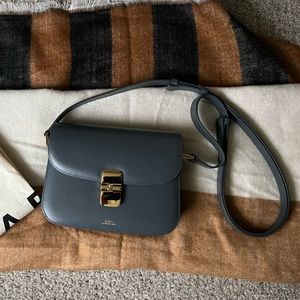 A.P.C. Grace Bag in Grey